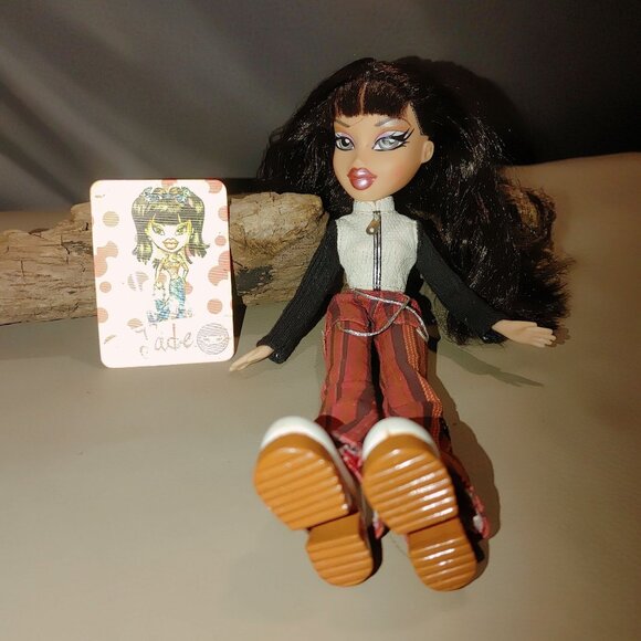 Jade Bratz Doll 2001MGA Hazel Eyes Brown Hair The Xpress It - Picture 3 of 6